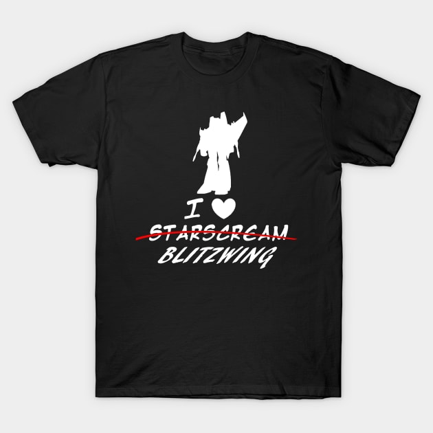 Blitzwing-not-Starscream! T-Shirt by SlothworksStudios